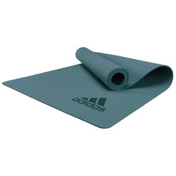 Килимок для йоги Adidas Premium Yoga Mat 5 мм, темно-зелений