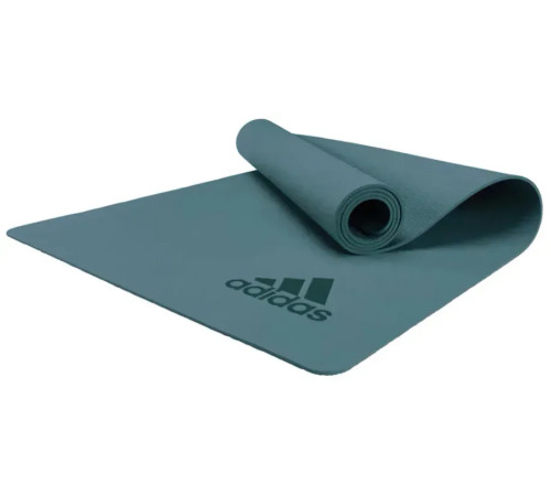 Килимок для йоги Adidas Premium Yoga Mat 5 мм, темно-зелений