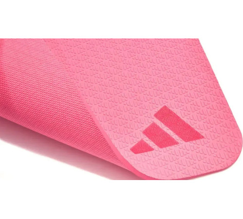 Килимок для йоги Adidas 183 х 61 х 0,6 см, рожевий