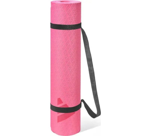 Килимок для йоги Adidas 183 х 61 х 0,6 см, рожевий