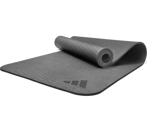 Килимок для йоги Adidas 183 х 61 х 1 см, чорний