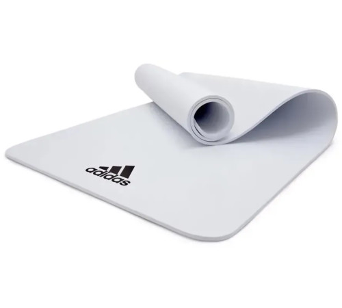 Килимок для йоги Adidas Yoga Mat 8 мм, білий