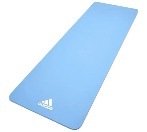 Килимок для йоги Adidas Yoga Mat 8 мм, блакитний