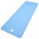 Килимок для йоги Adidas Yoga Mat 8 мм, блакитний
