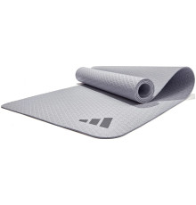 Килимок для йоги Adidas Yoga Mat 4 мм, сірий