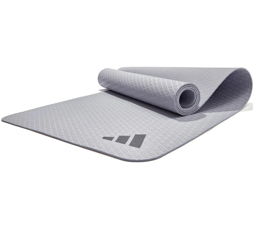 Килимок для йоги Adidas Yoga Mat 4 мм, сірий