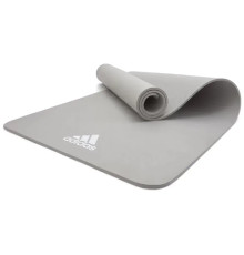 Килимок для йоги Adidas Yoga Mat 8 мм, сірий