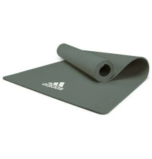 Килимок для йоги Adidas Yoga Mat 8 мм, темно-зелений