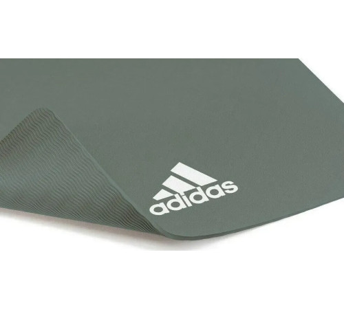 Килимок для йоги Adidas Yoga Mat 8 мм, темно-зелений
