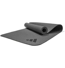 Килимок для йоги Adidas Yoga Mat 4 мм, сірий