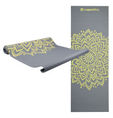  Килимок для йоги inSPORTline Spirit 172x61x0,3 cm - сірий