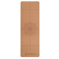 Килимок для йоги та фітнесу HMS YM11 корковий