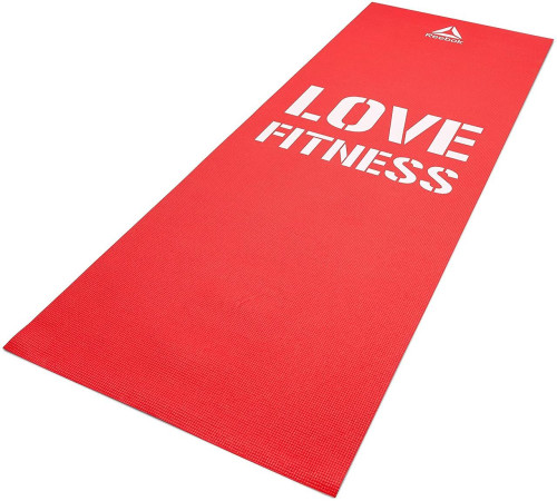Килимок для фітнесу REEBOK 4 ММ LOVE RAMT-11024RDL червоний Килимок для фітнесу REEBOK 4 ММ LOVE RAMT-11024RDL червоний