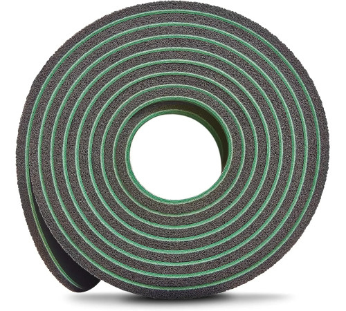 Килимок для йоги Reebok Natural Rubber Yoga Mat 4 мм, зелений