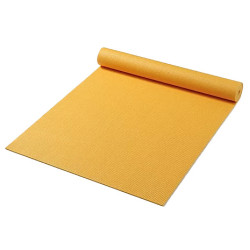 Килимок для йоги Friedola Basic жовтий 60 x 180 x 0,4 см