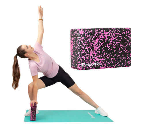 Блок для йоги inSPORTline Pinkdot Блок для йоги inSPORTline Pinkdot