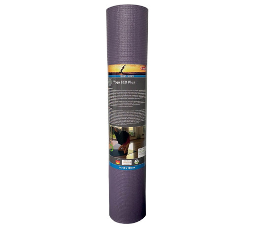 Килимок для йоги Friedola Eco Plus темно-фіолетовий 60 x 180 x 0,47 см Килимок для йоги Friedola Eco Plus темно-фіолетовий 60 x 180 x 0,47 см