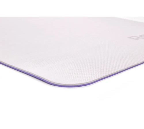 Килимок для йоги Reebok Double Sided 6 мм, фіолетово-рожевий