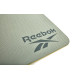килимок для йоги Reebok Double Sided 6 мм, зелено-жовтий