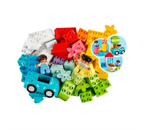 Конструктор LEGO DUPLO Classic Коробка з кубиками 65 ел. (10913)