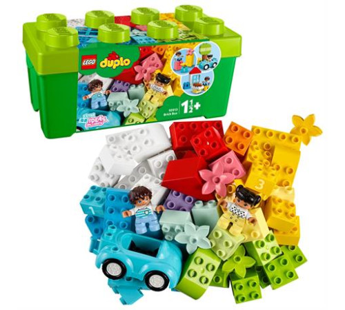 Конструктор LEGO DUPLO Classic Коробка з кубиками 65 ел. (10913)