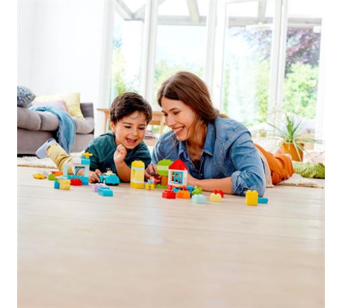 Конструктор LEGO DUPLO Classic Коробка з кубиками 65 ел. (10913)