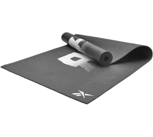 Двосторонній килимок для йоги Reebok Yoga Mat 4 мм,чорний
