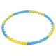 Масажний обруч HHP022 HULA HOP 1,45KG 110CM HMS - жовто-блакитний