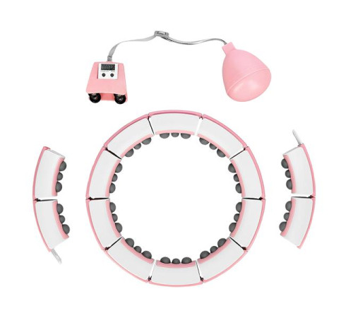 Набір регульований обруч HMS FH06 з вагою та лічильником + опора для талії BR160