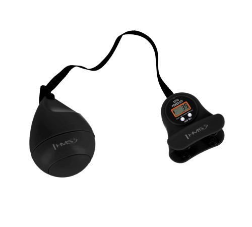 Хула-хуп магнітний HMS HHM13 з лічильником та навантаженням, чорно-золотий