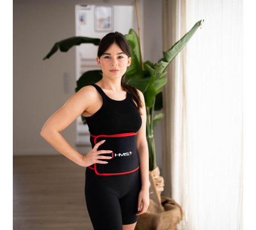 Хула-хуп магнітний HMS HHM15 з лічильником, навантаженням та поясом для схуднення BR16, блакитний