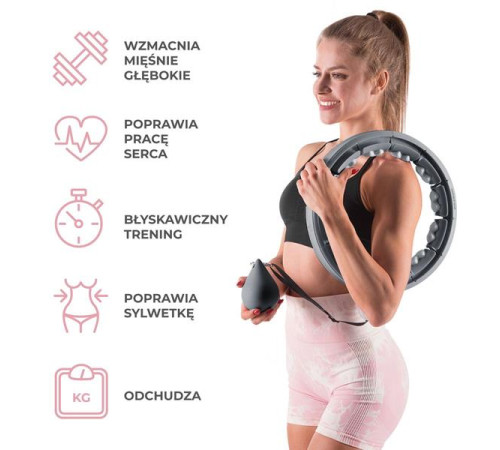 КОМПЛЕКТ HULA HOOP HHW06 ЧОРНИЙ З ГРАВІТАЦІЙНИМ М'ЯЧЕМ ТА ЛІЧИЛЬНИКОМ HMS + ПІДТРИМКА НА ТАЛІЮ BR163 ЧОРНИЙ ПЛЮС РОЗМІР КОМПЛЕКТ HULA HOOP HHW06 ЧОРНИЙ З ГРАВІТАЦІЙНИМ М'ЯЧЕМ ТА ЛІЧИЛЬНИКОМ HMS + ПІДТРИМКА НА ТАЛІЮ BR163 ЧОРНИЙ ПЛЮС РОЗМІР