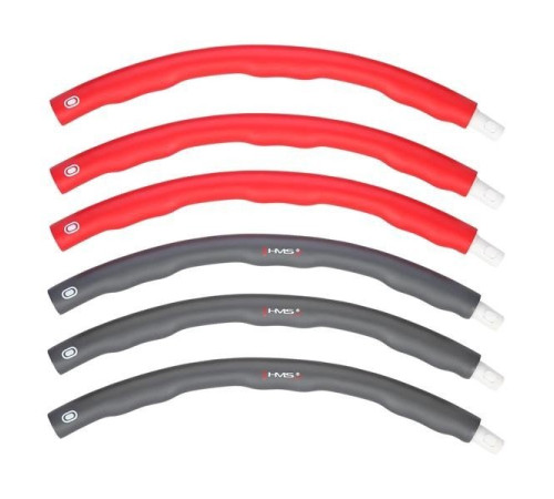 Масажний обруч Хула Хуп HHP002 HULA HOP 1,2KG 100CM HMS - червоно-сірий Масажний обруч Хула Хуп HHP002 HULA HOP 1,2KG 100CM HMS - червоно-сірий