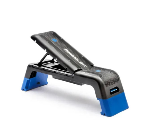 Степ-платформа Reebok Reebok Deck 121,5 х 33,7 х 35 см, чорно-синя