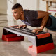 Степ-платформа Reebok Step з Bluetooth, червоно-чорна