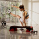 Степ-платформа Reebok Step з Bluetooth, червоно-чорна