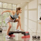 Степ-платформа Reebok Step з Bluetooth, червоно-чорна