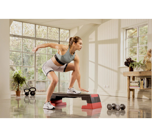 Степ-платформа Reebok Step, червоно-чорна