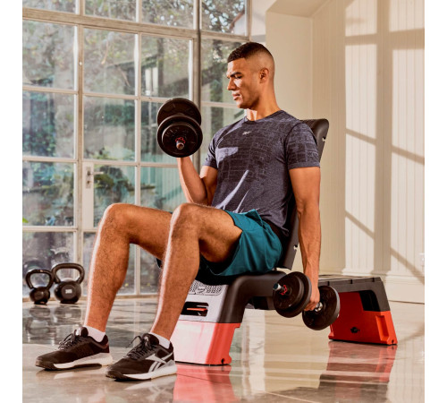 Степ-платформа з функцією лави Reebok RAP-15170RD Степ-платформа з функцією лави Reebok RAP-15170RD