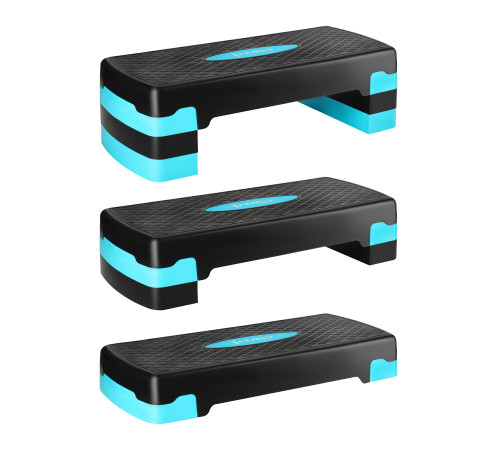 Степ-платформа HMS AS002, чорно-блакитна