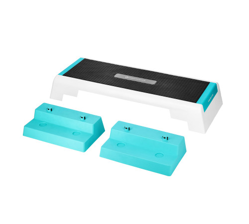 Степ-платформа HMS AS007 PREMIUM, біло-м'ятна