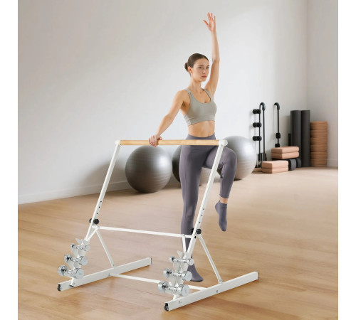 Балетна планка VEVOR CD-WDG08, біла