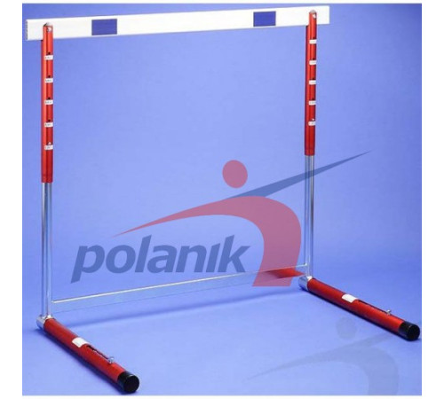 Перешкода для бігу зі сталі та алюмінію Polanik з 6 висотами PP-171/6c