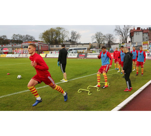 Координаційний тренувальний бар'єр Yakimasport 15 см червоний