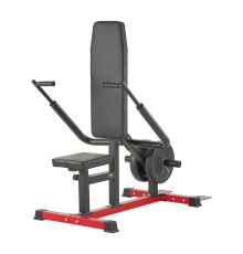 Тренажер для жиму VEVOR 204 кг, чорно-червоний
