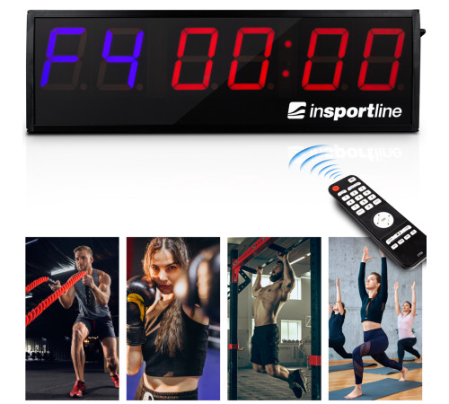 Настінний спортивний годинник inSPORTline CF100