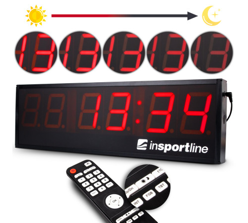 Настінний спортивний годинник inSPORTline CF100