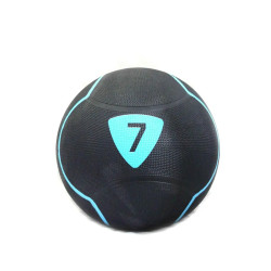 Медбол SOLID MEDICINE BALL 7кг, чорно-бірюзовий