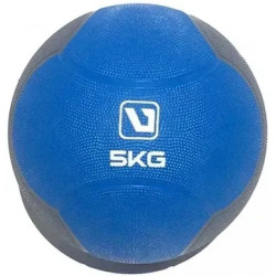 Медбол MEDICINE BALL 5кг -241 мм, синьо-сірий