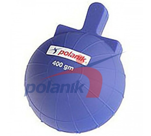 М'яч для метання списа Polanik 400г з ручкою М'яч для метання списа Polanik 400г з ручкою
